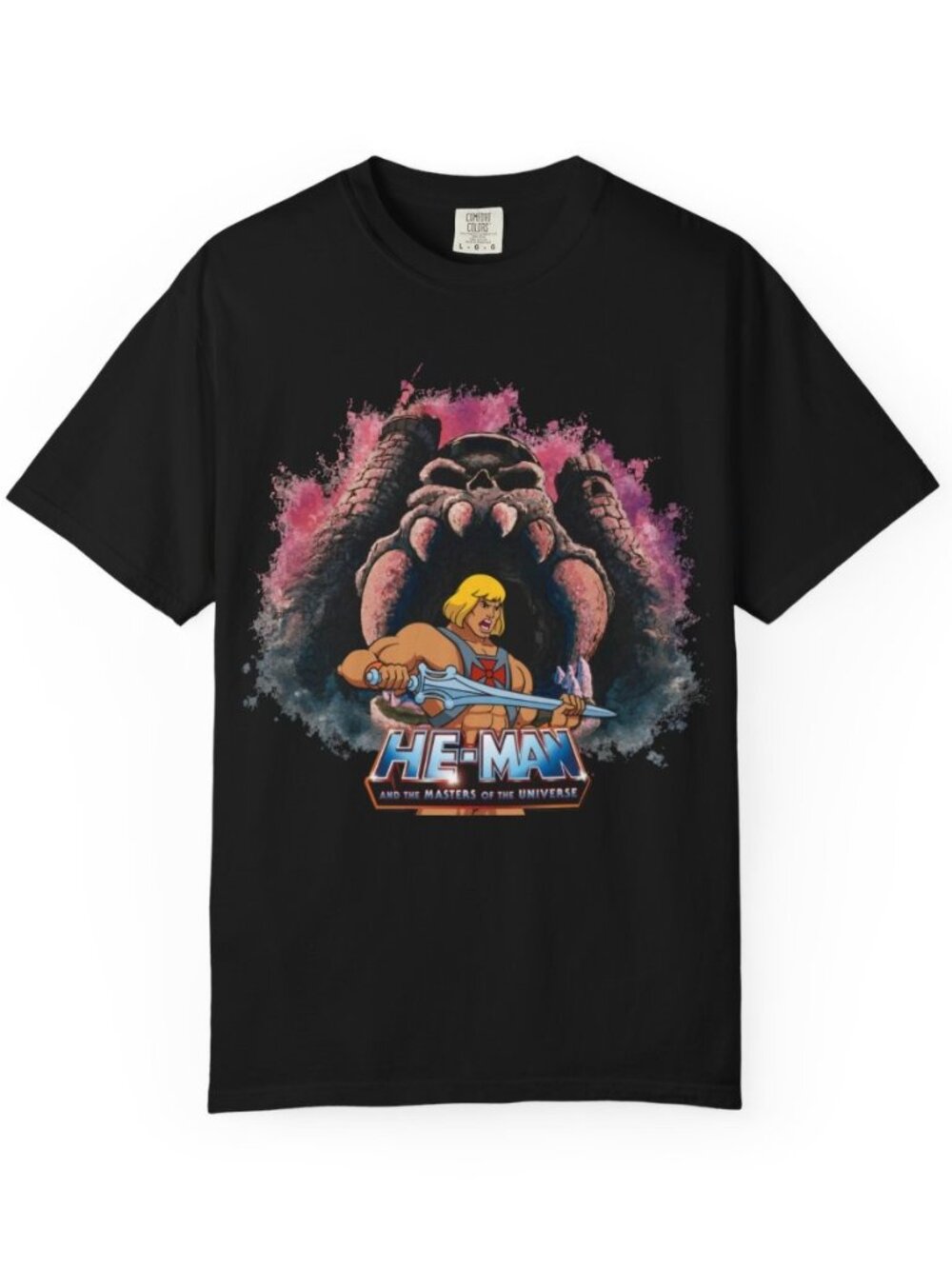 He-Man Illustration T-shirt | Masters Of The Universe Graphic